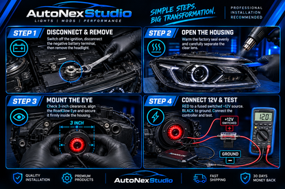 AutonexStudio™ - Universal Demon Eyes LED Kit